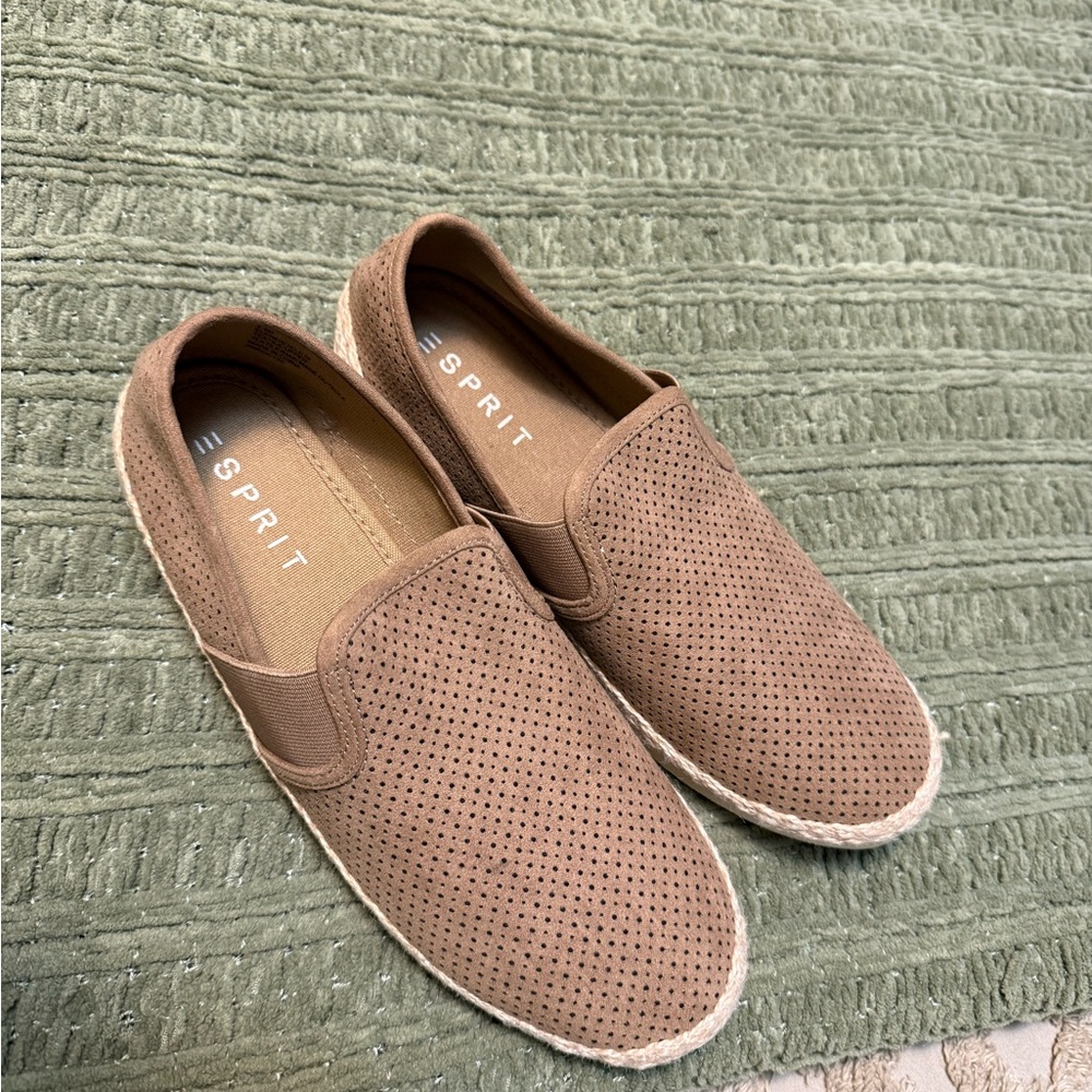 Esprit Women's Tan Espadrille Slip-Ons